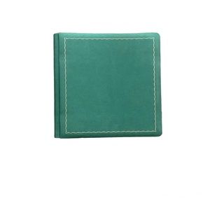 12.5”x12.5” nwot Vintage Green Family Photo Album Or Scrapbook 📔